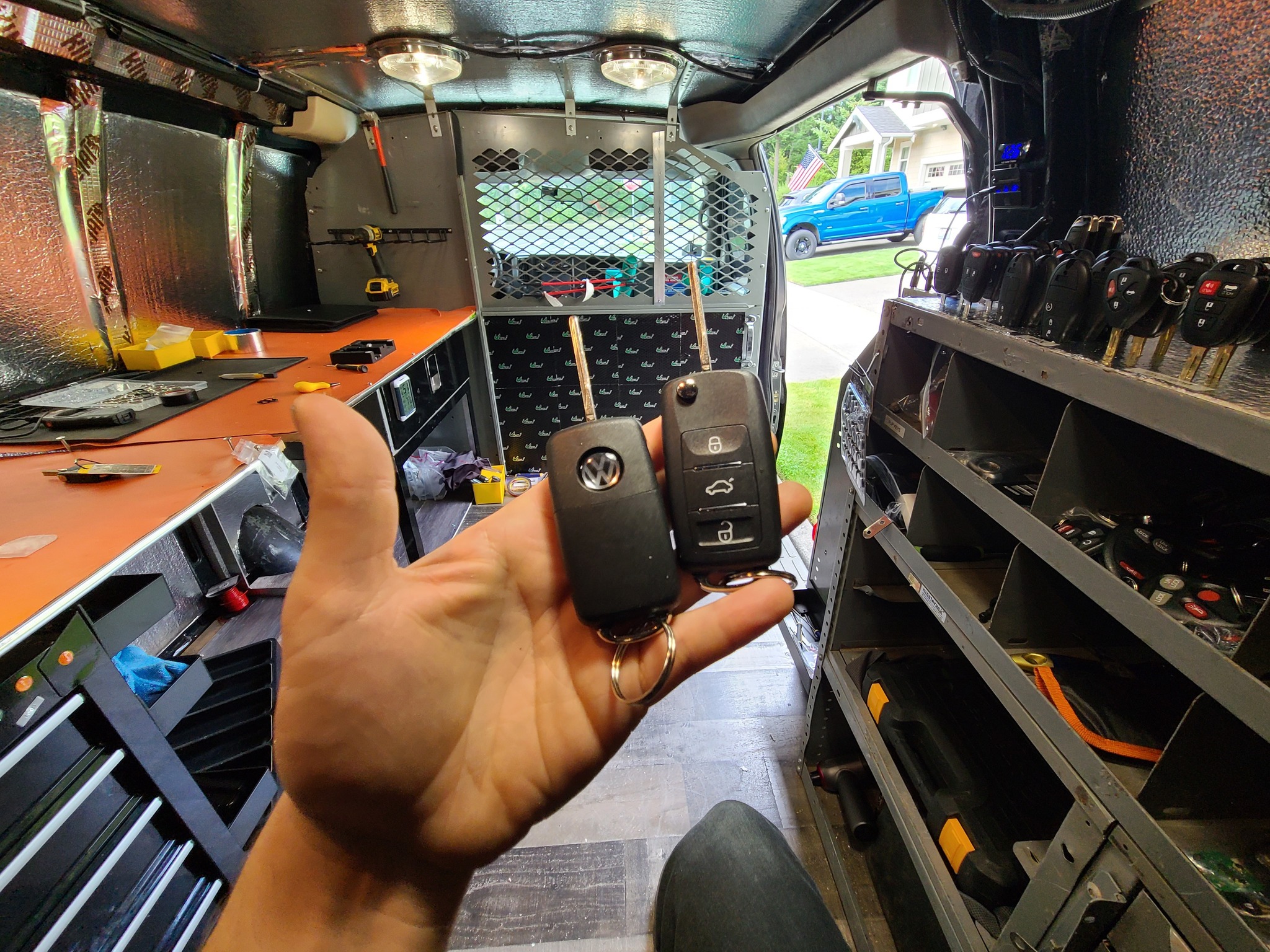 Two New Flip Keys 2014 VW Jetta - Locksmith Job in Lacey, WA